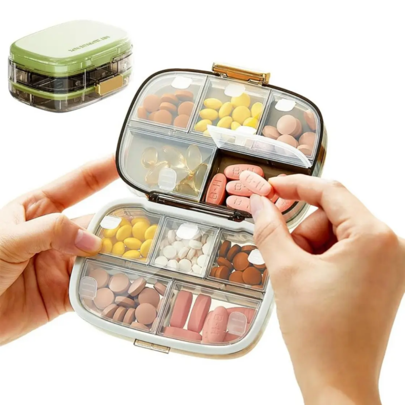 Pastillero Pill Storage Box Hog0608
