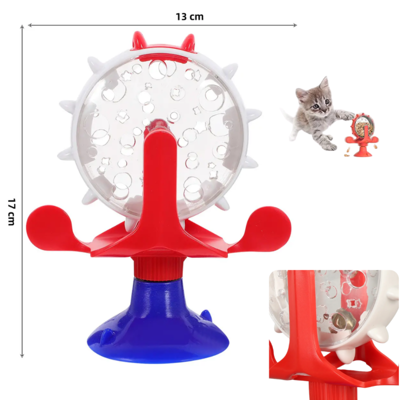 JUGUETE DISPENSADOR DE COMIDA Para Gato 5513
